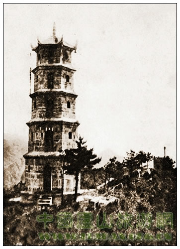 庐山天池塔