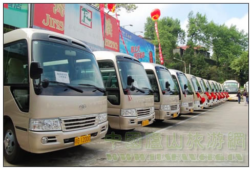 庐山旅游观光车