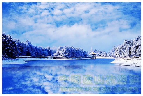 如琴湖冬日美景
