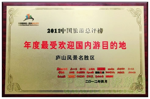 2011年度最受欢迎国内旅游目的地