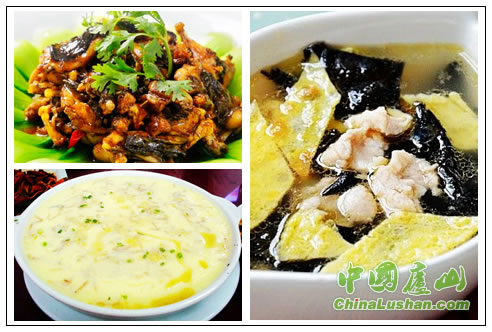 庐山特色美食:“三石”