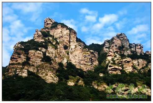 庐山地质山峰 梁同军摄