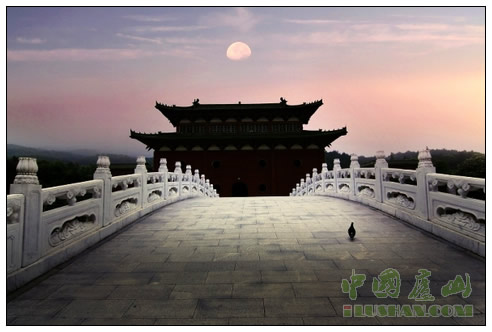 东林月色 戴复辉摄