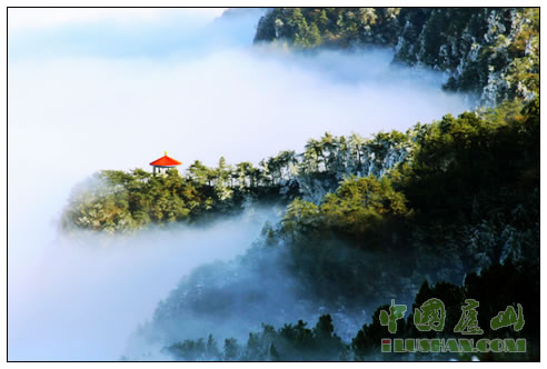 烟雨庐山 魏荣祥摄