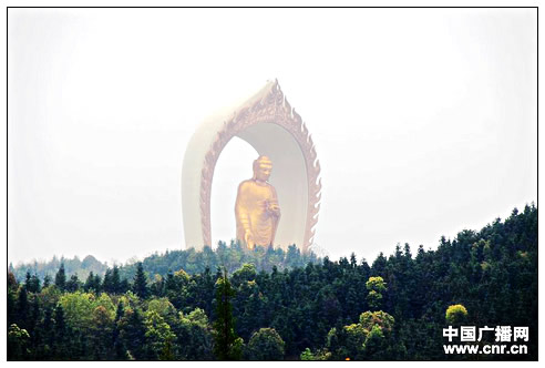 世界最高大佛亮相庐山 佛像景区建成后将免收门票