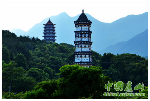 东林塔庐山峰 李定华