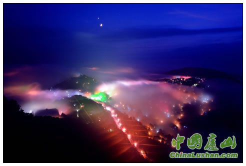匡庐明月夜 胡灵聪摄