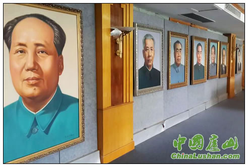冷述修油画书法作品展在庐山美术馆开幕