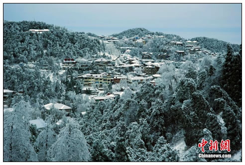 牯牛岭初雪
