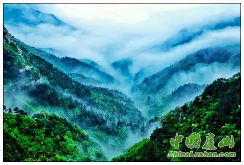 美丽的庐山