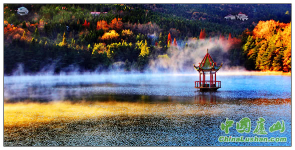 芦林湖秋景
