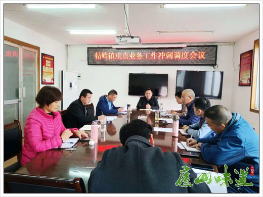 庐山天下悠:庐山牯岭镇召开重点业务工作冲刺调度会