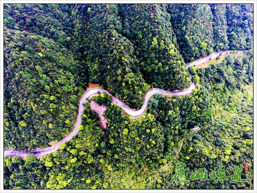 庐山天下悠:庐山公路人让庐山登山公路成为一道亮丽的风景线