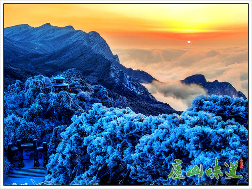 庐山电视台庐山冰雪旅游上稿开门红