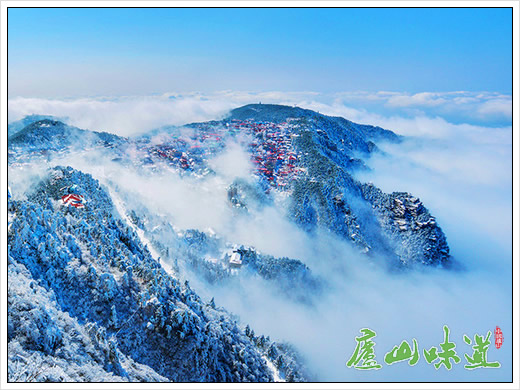 庐山天下悠:匡庐冬如玉 造雪冬韵游