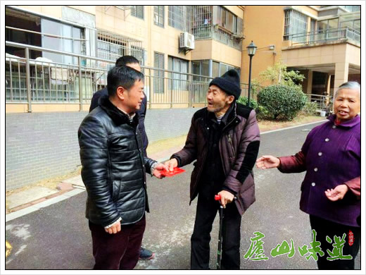 江西庐山:庐山公路分局开展春节送温暖活动
