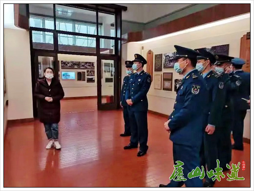 庐山博物馆与庐山雷达营官兵联合开展红色教育活动