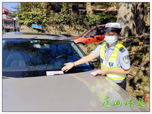 庐山公安局以“百日行动”为抓手保障庐山景区道路平安畅通