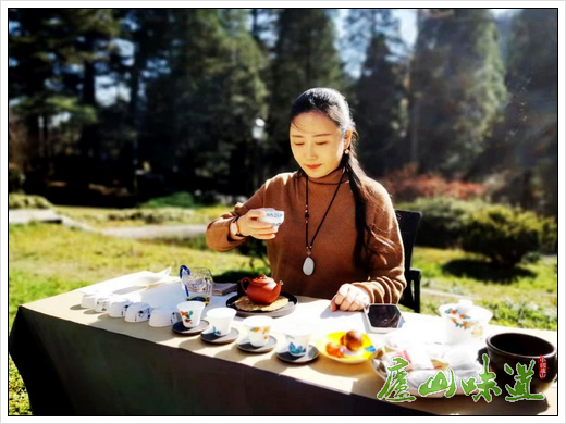 庐山景区:秋红·茶水铺为庐山植物园第七届红叶节增添文化气息