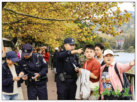 庐山天下悠:庐山秋日“枫”景警色浓